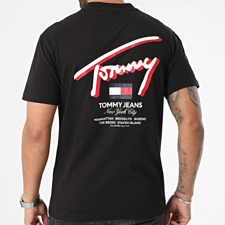 Tommy Jeans - Tee Shirt Reg 3D Street 8574 Noir