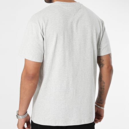Tommy Jeans - Tee Shirt Regular Signature 7994 Gris Chiné