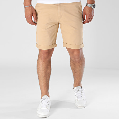 Tommy Jeans - Scanton 8812 Pantaloncini chino color cammello
