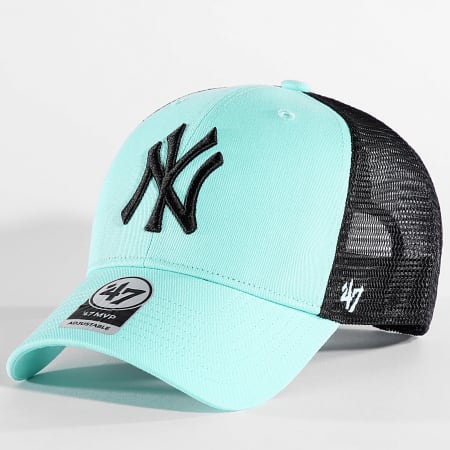 '47 Brand - MVP Cappello Trucker New York Yankees Turchese Nero