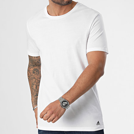 adidas - Lot De 3 Tee Shirts Active Core 4A1M04 Blanc