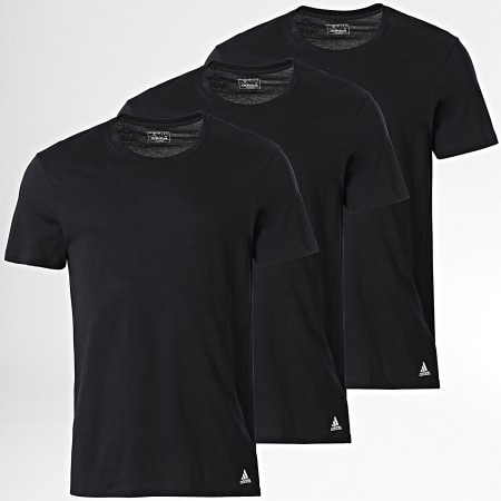 Adidas Performance - Lote de 3 camisetas Active Core 4A1M04 Negro