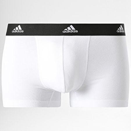 Adidas Sportswear - Set di 3 boxer 4A1M02 nero bianco grigio erica