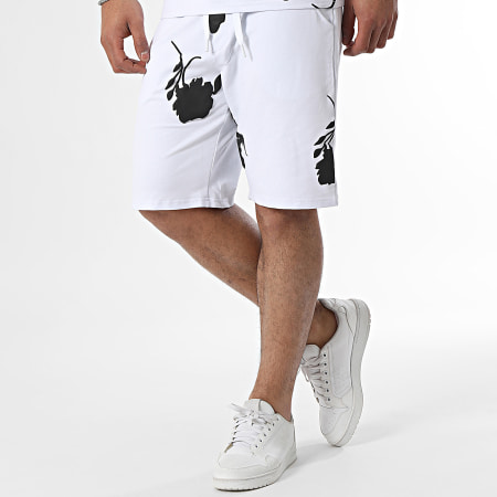 Classic Series - Set di maglietta bianca e pantaloncini da jogging