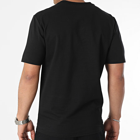 Classic Series - Conjunto de camiseta negra y pantalón corto de jogging