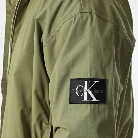 Calvin Klein - Giacca con zip 5316 verde kaki