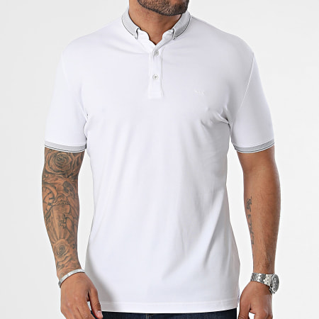 Classic Series - Polo Manches Courtes Blanc