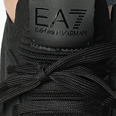 EA7 Emporio Armani - X8X175-XK380 Scarpe da ginnastica triple nere con logo nero