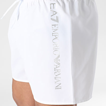 EA7 Emporio Armani - Short De Bain 902035-CC720 Blanc