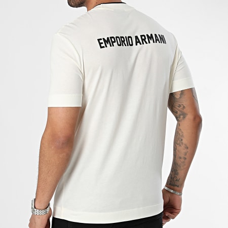 Emporio Armani - Camiseta 3D1T73-1JPZZ Beige