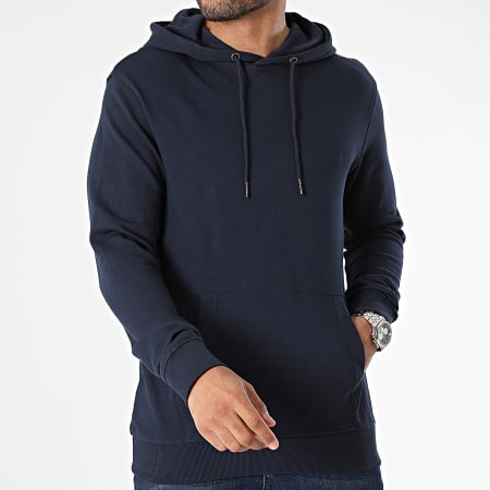 Only And Sons - Sweat Capuche Alberto Bleu Marine