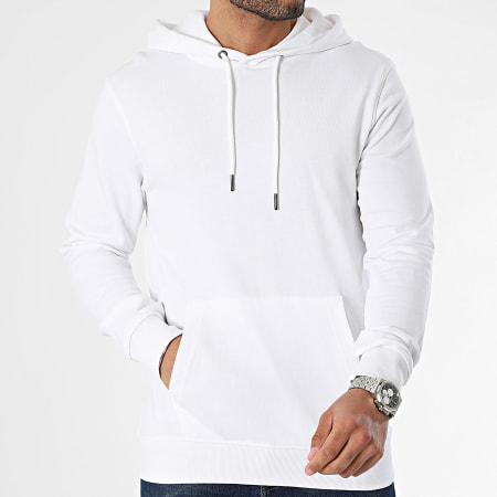Only And Sons - Sweat Capuche Alberto Blanc