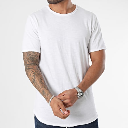 Only And Sons - Tee Shirt Benne Longy Blanc