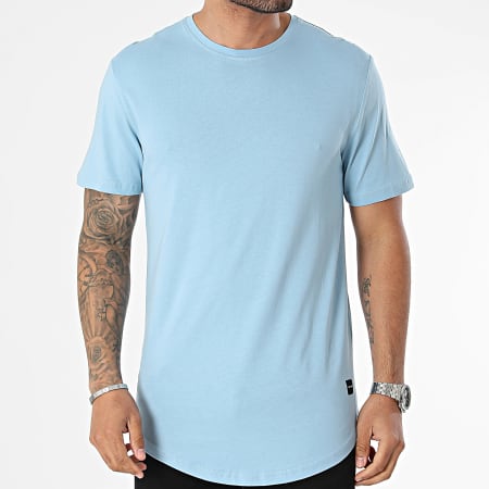 Only And Sons - Camiseta Oversize Matt Longy Azul Claro