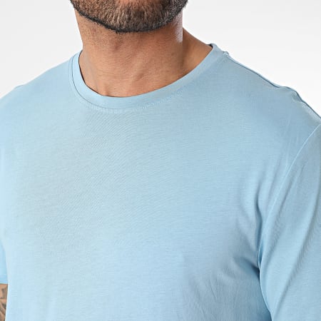 Only And Sons - Camiseta Oversize Matt Longy Azul Claro
