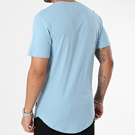 Only And Sons - Tee Shirt Oversize Matt Longy Bleu Clair