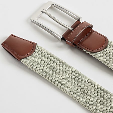 Only And Sons - Ceinture Linius Vert Clair