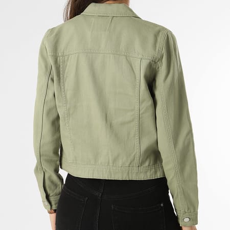 Only - Chaqueta vaquera Tia Mujer Verde caqui