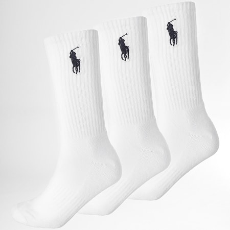 Polo Ralph Lauren - Lote de 3 pares de calcetines blancos Original Player