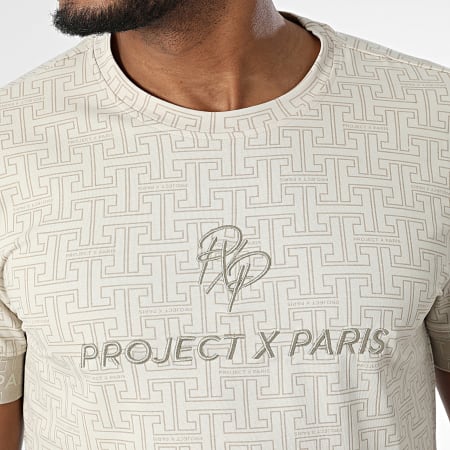 Project X Paris - Maglietta 2410091 Beige