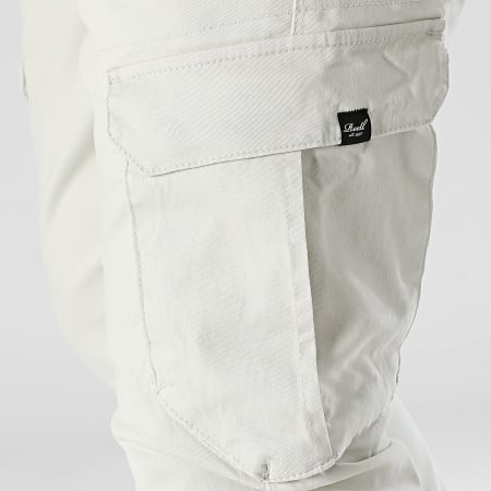 Reell Jeans - Pantaloni cargo a costine Reflex Beige chiaro