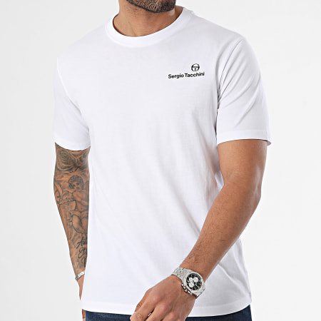 Sergio Tacchini - Camiseta Bold Co 40520 Blanca