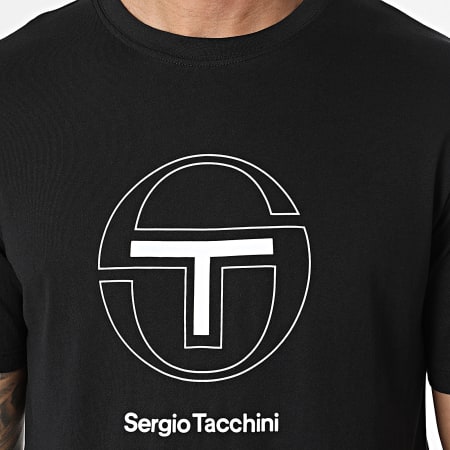 Sergio Tacchini - Tee Shirt Libero 40519 Noir
