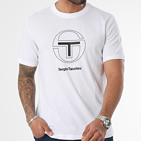 Sergio Tacchini - Camiseta Libero 40519 Blanca