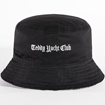 Teddy Yacht Club - Bob Réversible 0024 Blanc Et Noir