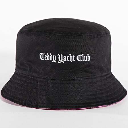 Teddy Yacht Club - Bob Réversible 0027 Noir Et Rose