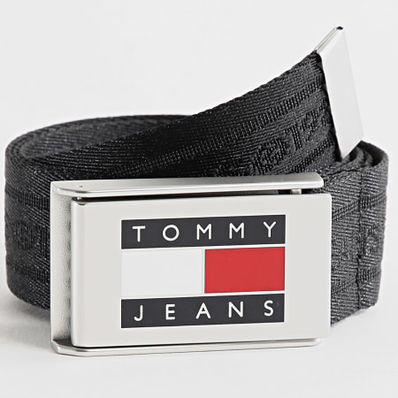 Tommy Jeans - Cinturón Heritage 3.5 1234 Negro