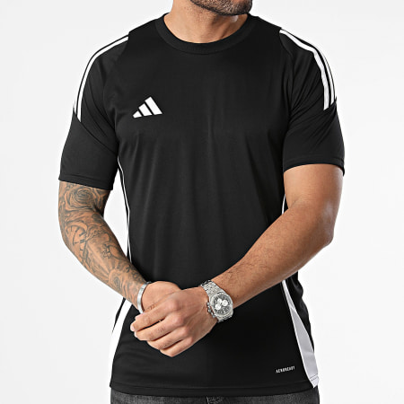 Adidas Sportswear - Tee Shirt A Bandes Tiro24 IJ7676 Noir