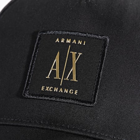 Armani Exchange - Casquette 954219-CC812 Noir Doré