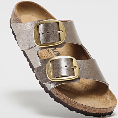 BIRKENSTOCK - Damessandalen Arizona Grote Gesp Graceful Taupe