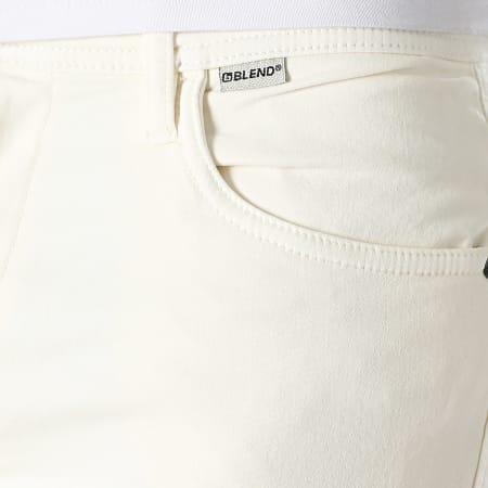 Blend - Pantaloncini di jeans 20716435 Bianco