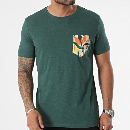 Blend - Camiseta Bolsillo 20716843 Verde oscuro