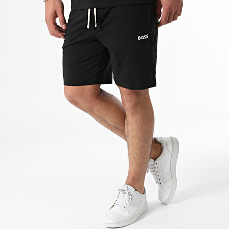 BOSS - Maglietta e pantaloncini da jogging Balance 50515521 Nero Beige
