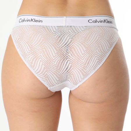 Calvin Klein - Culotte En Dentelle Femme QF7712E Lila