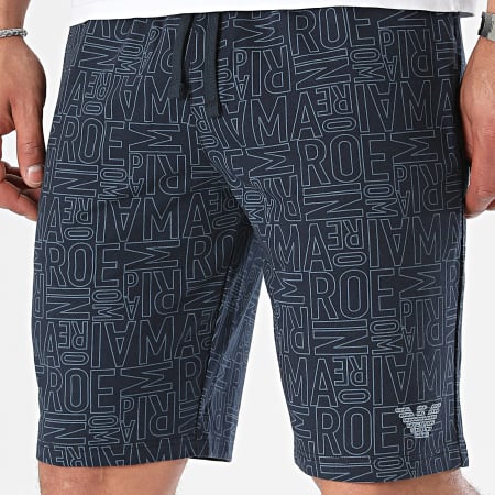 Emporio Armani - 111004-4R566 Pantalones cortos jogging azul marino