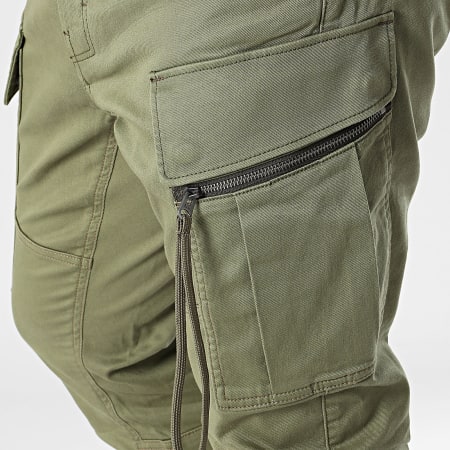 G-Star - PKT 3D Skinny Zip Cargo Pants D24307-C105 Verde Khaki
