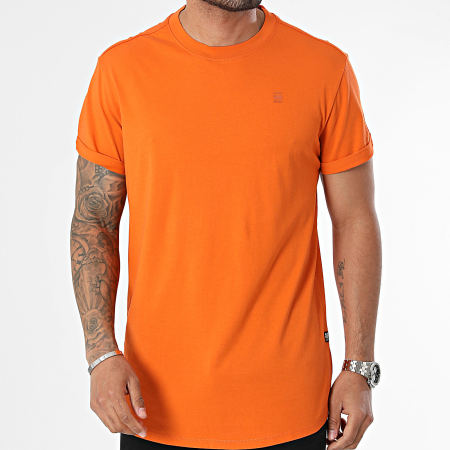 G-Star - Tee Shirt Lash D16396 Orange
