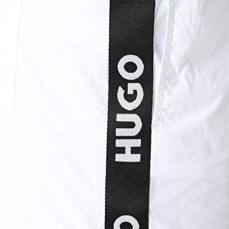 HUGO - Pantalones cortos de baño FAB 50500973 Blanco Negro