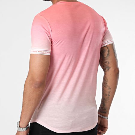 Project X Paris - T-shirt 2410092 Roze Oranje Kleurverloop