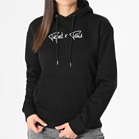 Project X Paris - Sudadera con capucha para mujer F222138 Negro