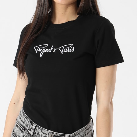 Project X Paris - Tee Shirt Femme F221121 Noir