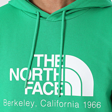 The North Face - Berkeley California Felpa con cappuccio A55GF Verde