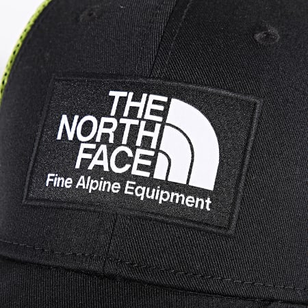 The North Face - Casquette Trucker Mudder Noir Jaune