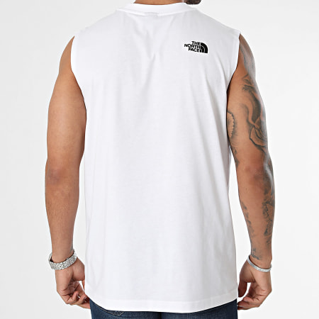 The North Face - Débardeur Simple Dome Tank A87F9 Blanc