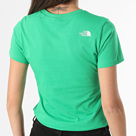 The North Face - Tee Shirt Femme Simple Dome A87NH Vert