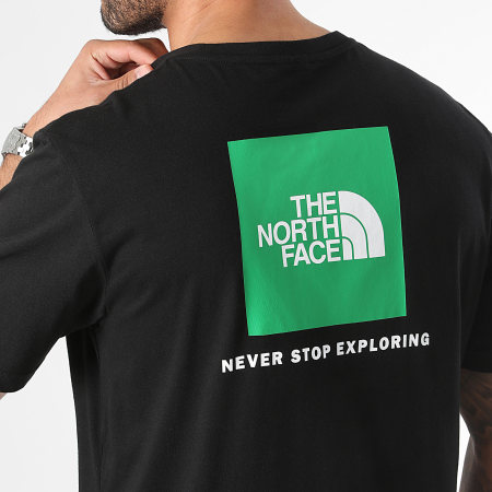 The North Face - Camiseta Redbox A87NP Negra